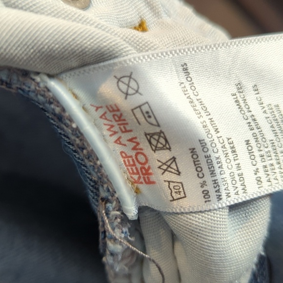 BDG Urban Outfitters Mom Straight Jeans Classic Style - Size 26 - Picture 4 of 4